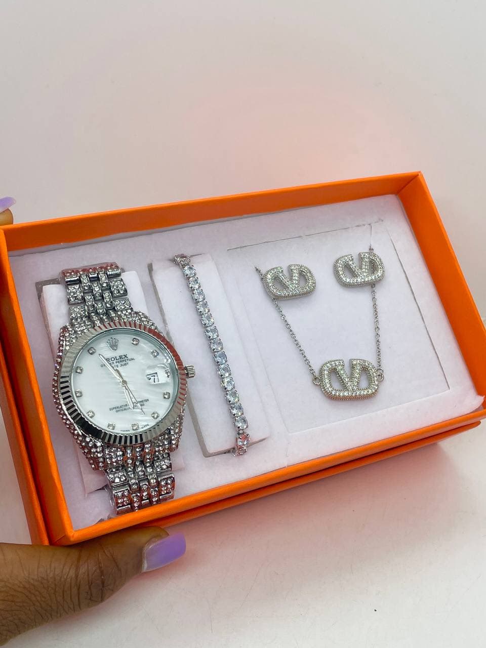 Female jewellery combo set