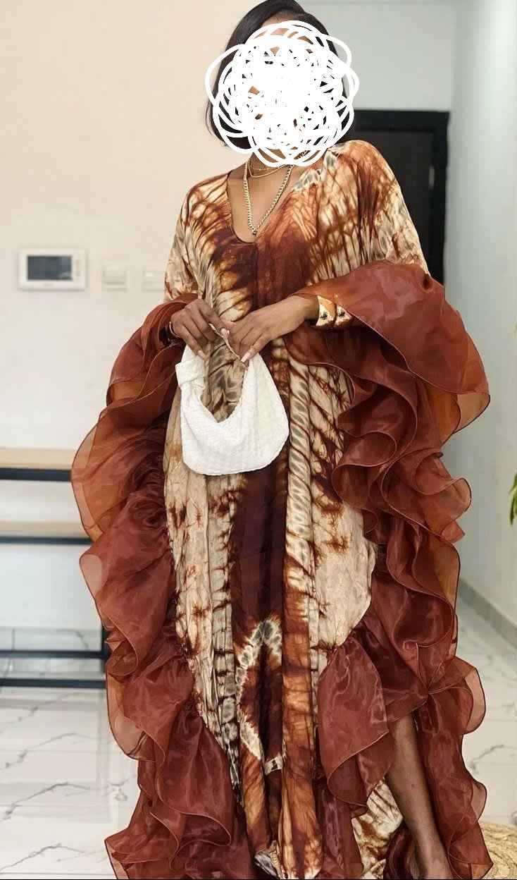 Bubu with Organza Frills