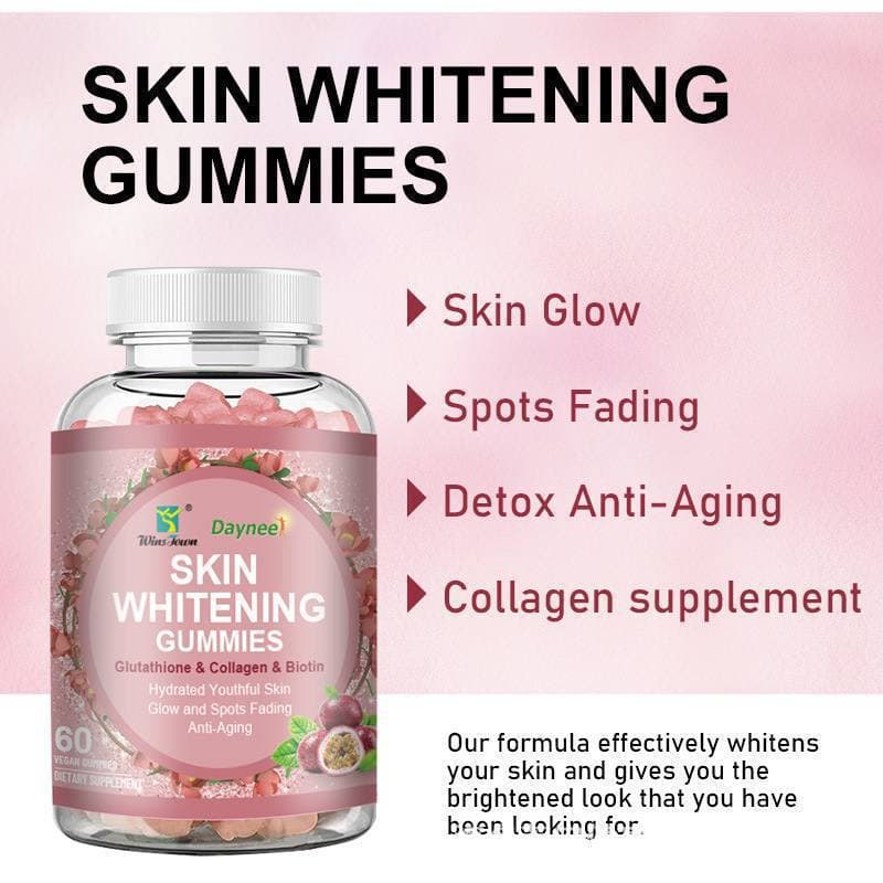 Gummies for skin whitening